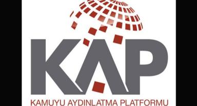 KAP duyurusu