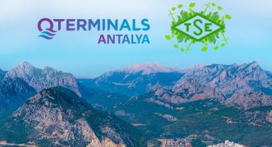 QTerminals Antalya karbonu nötrleyerek TSE İklim Dostu Kuruluş Belgesi’ni yeniledi