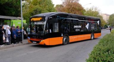 Yüzde yüz elektrikli otobüsler test sürüşüne çıktı