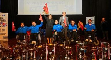 Başkan Şahin, şampiyon sporcularla buluştu