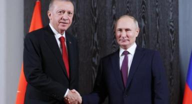 Cumhurbaşkanı Erdoğan, Putin ile tahıl ve gaz merkezini görüştü