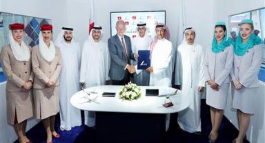 Emirates A380, Bahreyn Havacılık Fuarı’nda binlerce ziyaretçiyi ağırladı