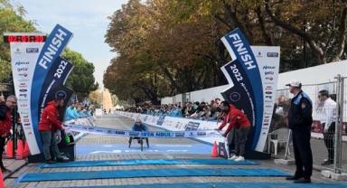 Hamide Doğangün, İstanbul Maratonu’nda şampiyon oldu