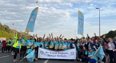 TEGV, İstanbul Maratonu kapsamında düzenlediği kampanyayla kendi rekorunu kırdı