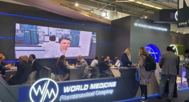 World Medicine’a Frankfurt Dünya İlaç Kongre ve Fuarı’nda ziyaretçi akını