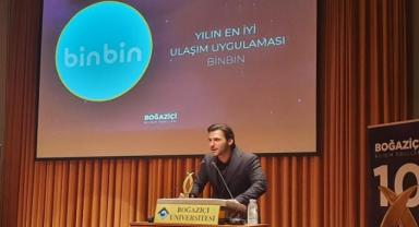 BinBin’e “En İyi Ulaşım Uygulaması” ödülü