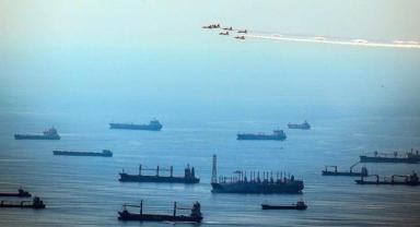 Boğazda 100'den fazla Gemi  bekletiliyor