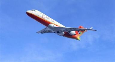 Çin yapımı 100. ARJ21 tipi jet uçağı teslim edildi