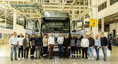Mercedes-Benz Türk, 320 bininci kamyonunu üretti