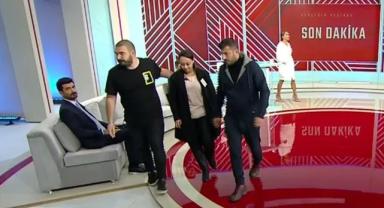 SMA bağışı skandalına canlı yayında gözaltı