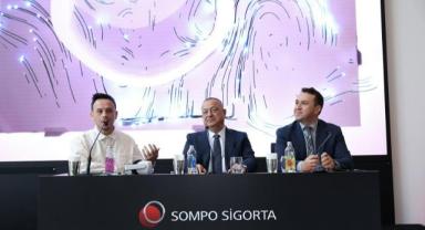 Sompo Sigorta yeni binasında sanat ve teknolojiye ev sahipliği yapıyor