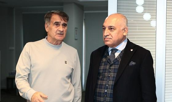 TFF Başkanı Mehmet Büyükekşi, Beşiktaş Kulübü’nü Ziyaret Etti