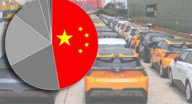 2022’de çıkarılan 131 yeni otomobilin 62’si Çinlilere ait