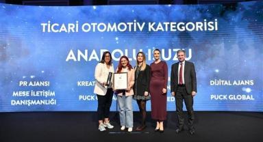 Anadolu Isuzu’ya The One Awards’da “Yılın İtibarlı Markası” ödülü