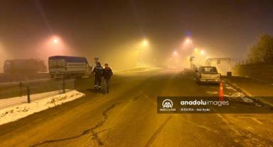 Ardahan'da yoğun sis etkili oluyor