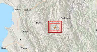 Arnavutluk'da deprem