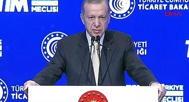 Cumhurbaşkanı Erdoğan 2022 yılı ihracat rakamlarını açıkladı