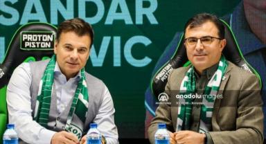 Konyaspor'da teknik direktörlüğe Aleksandar Stanojevic getirildi