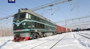 Korgas sınır kapısından geçen Çin-Avrupa yük treni seferleri artıyor