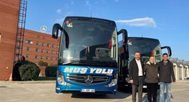 Mercedes-Benz Türk, 2023 yılının ilk otobüs teslimatını Muş Yolu Turizm’e gerçekleştirdi