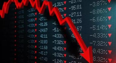 Borsa günün ilk yarısında sert düştü