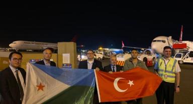 Cibuti, Türkiye’ye tıbbi malzeme desteği sağladı