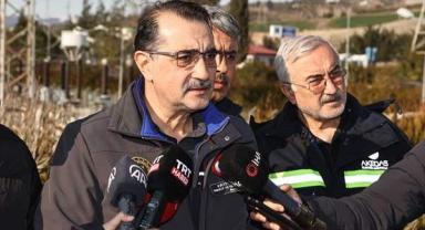 Enerji ve Tabii Kaynakları Bakanı Dönmez, deprem bölgesindeki enerji altyapısına ilişkin değerlendirmelerde bulundu: