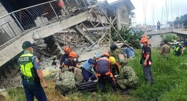 Filipinler'de 6,1 büyüklüğünde deprem meydana geldi