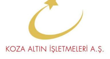 Koza Altın'da pay geri alımı