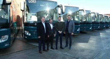 Mercedes-Benz Türk, 10 adet Mercedes-Benz Tourismo 15'i LOTİ'ye törenle teslim etti