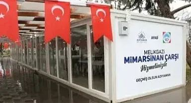 Adıyaman'da prefabrik çarşıya kura ile yerleşen esnaf müşterilerini bekliyor