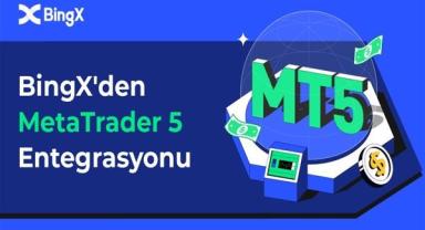 BingX'den MetaTrader 5 entegrasyonu