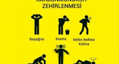 Deprem bölgelerindeki çadır ve araçlarda karbonmonoksit zehirlenmesi uyarısı