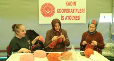 Depremzede kadınlar için iş atölyeleri kuruluyor