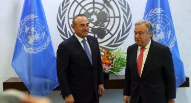 Dışişleri Bakanı Çavuşoğlu, BM Genel Sekreteri Guterres ile telefonda görüştü