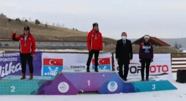 Erzurum'da düzenlenen Biatlon Türkiye Şampiyonası tamamlandı