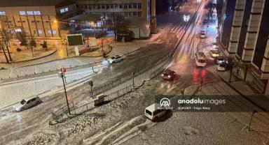 Gaziantep'te sağanak ve dolu etkili oldu