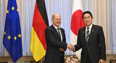 Japon ve Alman bakanlar, iki ülke arasındaki işbirliği fırsatlarını görüştü