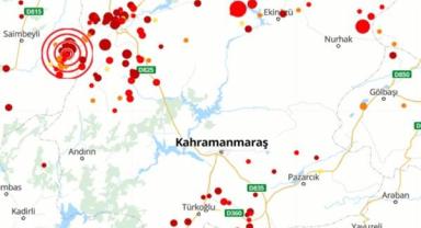 Kahramanmaraş'ta 4,2 büyüklüğünde deprem