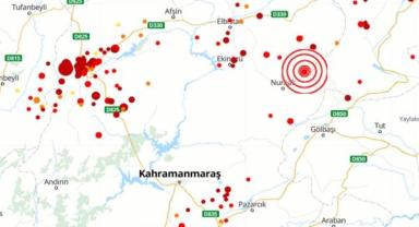 Kahramanmaraş'ta 4,4 büyüklüğünde deprem