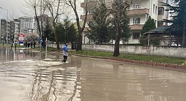 Kayseri'de sağanak etkili oldu