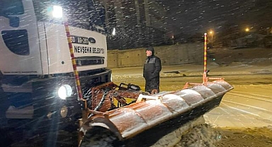 Nevşehir'de kar yağışı ulaşımda aksamalara neden oldu