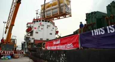 Pakistan'dan Türkiye'deki depremzedelere yardım taşıyan 3. gemi yola çıktı
