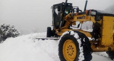 Sivas'ta kar nedeniyle 95 köy yolu ulaşıma kapandı