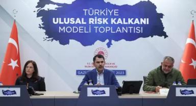 Türkiye Ulusal Risk Kalkanı Modelinde çalışma gruplarının görev alanları belirlendi