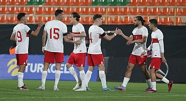 Ümit Milli Futbol Takımı, Kosova'yı hazırlık maçında 4-2 mağlup etti