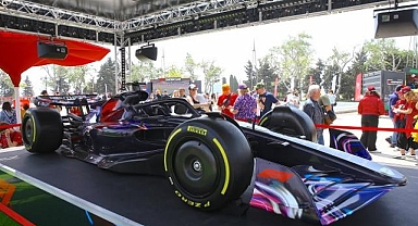 Bakü'de Formula 1 heyecanı sürüyor