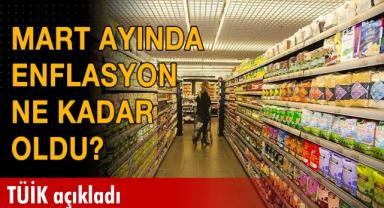 Enflasyon mart ayı verileri açıklandı: Yıllık enflasyon yüzde 50,51 oldu!