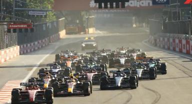 Formula 1 Azerbaycan ayağındaki sprint yarışında Perez birinci oldu
