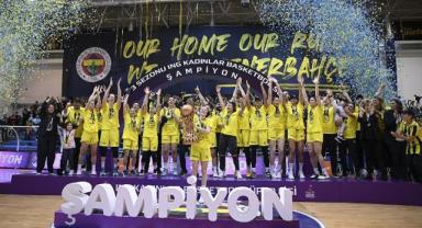Kadınlar Basketbol Süper Ligi'nde şampiyon Fenerbahçe